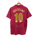 Retro Soccer Jersey BERGKAMP #10 Arsenal Home 2005/06