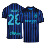 PAVARD #28 Inter Milan Home Soccer Jersey 2025/26