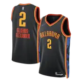 Gilgeous-Alexander #2 Oklahoma City Thunder Swingman NBA Jersey - City Edition
