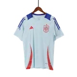 Spain Pre-Match Soccer Jersey EURO Blue