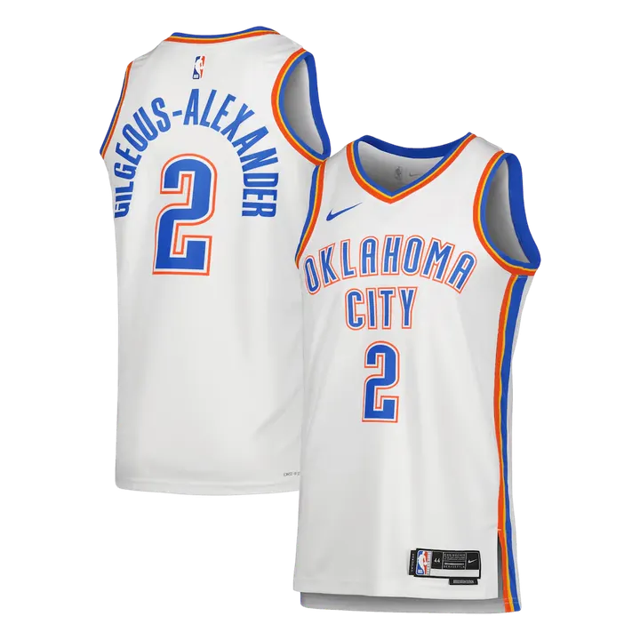 Gilgeous-Alexander #2 Oklahoma City Thunder Swingman NBA Jersey - Association Edition