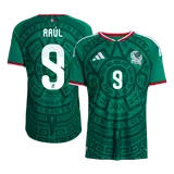 Raúl #9 Mexico Home Player Version Jersey World Cup 2026