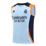 Real Madrid Pre-Match Sleeveless Top Blue