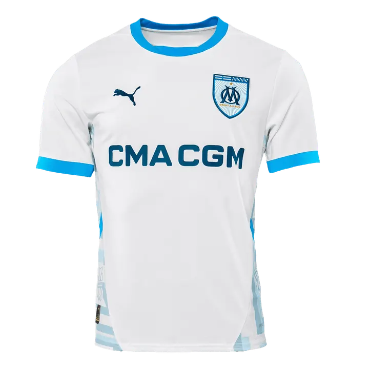 Marseille Home Soccer Jersey