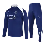 PSG 1/4 Zip Tracksuit 2025/26 Kids Navy
