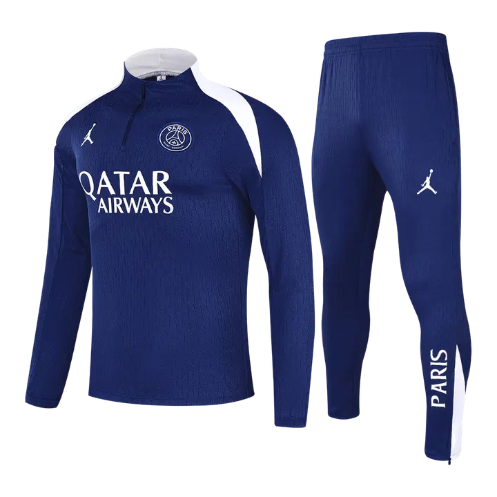 PSG 1/4 Zip Tracksuit 2025/26 Kids Navy