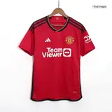 HØJLUND #11 Manchester United Home Soccer Jersey 2023/24