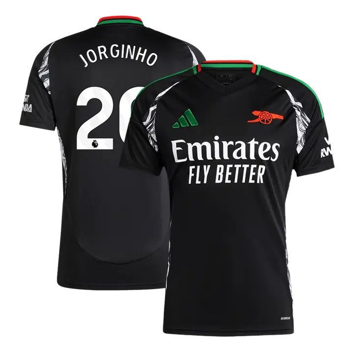 JORGINHO #20 Arsenal Away Soccer Jersey