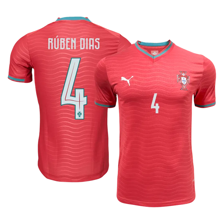 RÚBEN DIAS #4 Portugal Home Player Version Jersey World Cup 2026