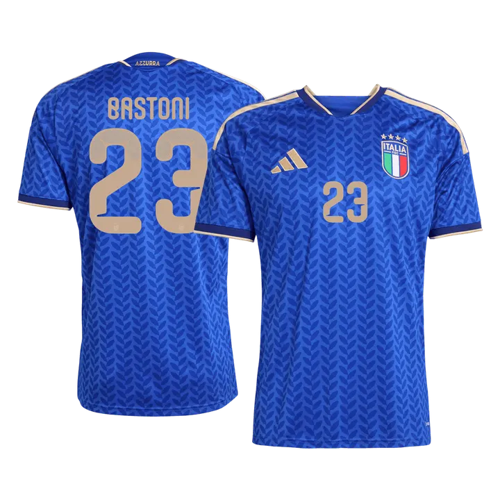 BASTONI #23 Italy Home Soccer Jersey World Cup 2026