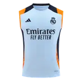 Real Madrid Pre-Match Sleeveless Top Blue