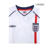Retro Soccer Jersey SCHOLES #8 England Home 2002
