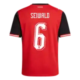 SEIWALD #6 Austria Home Soccer Jersey World Cup 2026