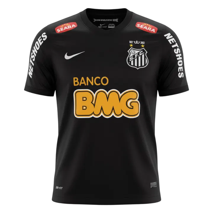 Retro Soccer Jersey Santos FC Away 2011/12