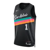 Wembanyama #1 San Antonio Spurs Swingman NBA Jersey 2025/26 - City Edition