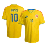 JAMES #10 Colombia Home Soccer Jersey World Cup 2026