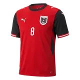 ALABA #8 Austria Home Soccer Jersey World Cup 2026