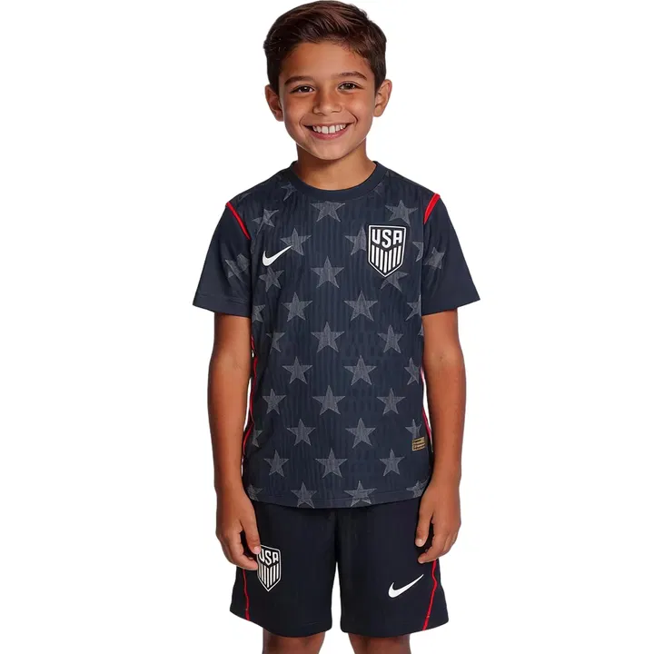 USA Away Kids Soccer Jerseys Kit World Cup 2026