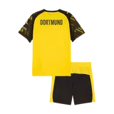 Borussia Dortmund Home Kids Soccer Jerseys Kit 2025/26