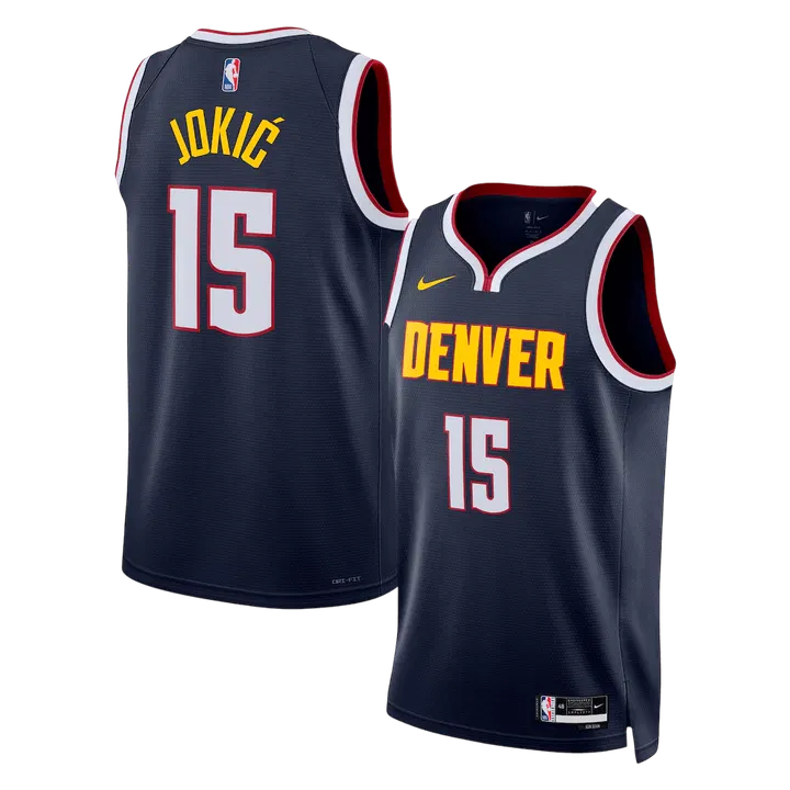 Jokić #15 Denver Nuggets Swingman NBA Jersey - Icon Edition