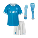 Napoli Home Kids Soccer Jerseys Full Kit 2025/26