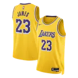 James #23 Los Angeles Lakers Swingman NBA Jersey - Icon Edition