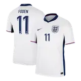 FODEN #11 England Home Soccer Jersey EURO