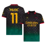 "PULISIC" #11 AC Milan Fourth Away Soccer Jersey