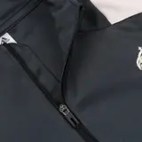 Real Madrid 1/4 Zip Tracksuit Gray
