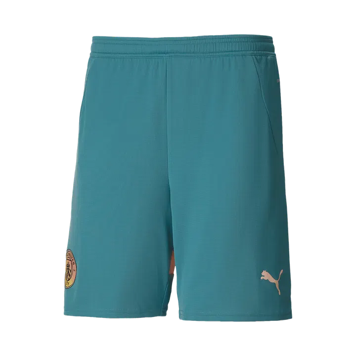 Manchester City Fourth Away Soccer Shorts
