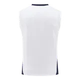 Real Madrid Pre-Match Sleeveless Top White