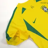 Retro Soccer Jersey CAFU #2 Brazil Home 2002/03