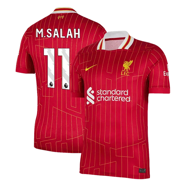 M.SALAH #11 Liverpool Home Soccer Jersey