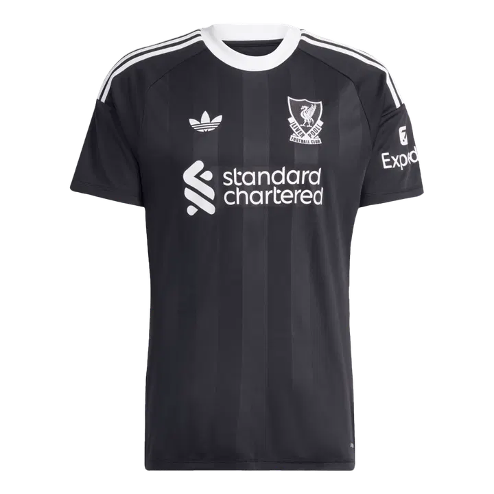 Liverpool Goalkeeper Soccer Jersey 2025/26 Black