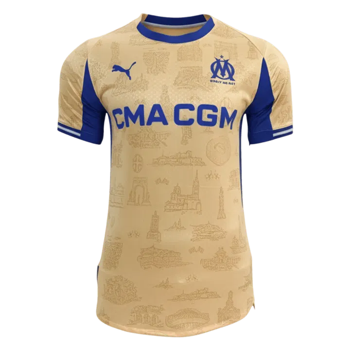 Marseille Fourth Away Player Version Jersey 2025/26