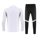 Real Madrid 1/4 Zip Tracksuit 2025/26 Kids White