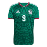 Raúl #9 Mexico Home Soccer Jersey World Cup 2026