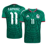 S.GIMENEZ #11 Mexico Home Soccer Jersey World Cup 2026