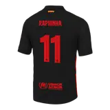 RAPHINHA #11 Barcelona Away Player Version Jersey - UCL