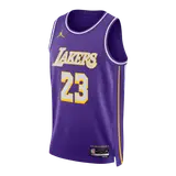 James #23 Los Angeles Lakers Swingman NBA Jersey - Statement Edition