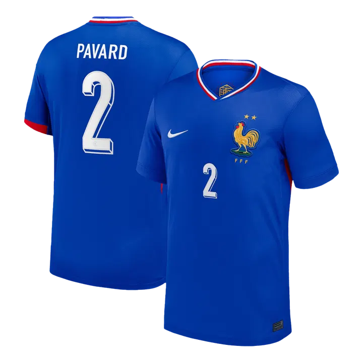 PAVARD #2 France Home Soccer Jersey