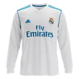 Retro Soccer Jersey SERGIO RAMOS #4 Real Madrid Home Long Sleeve 2017/18