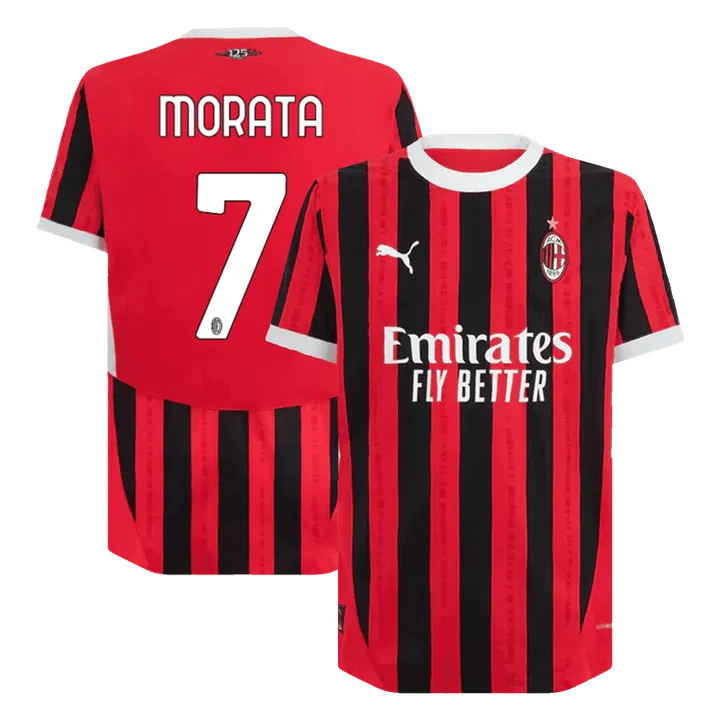 MORATA #7 AC Milan Home inspired Soccer Jersey