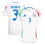 DIMARCO #3 Italy Away Soccer Jersey EURO
