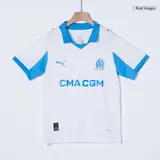 Marseille Home Kids Soccer Jerseys Kit 2025/26