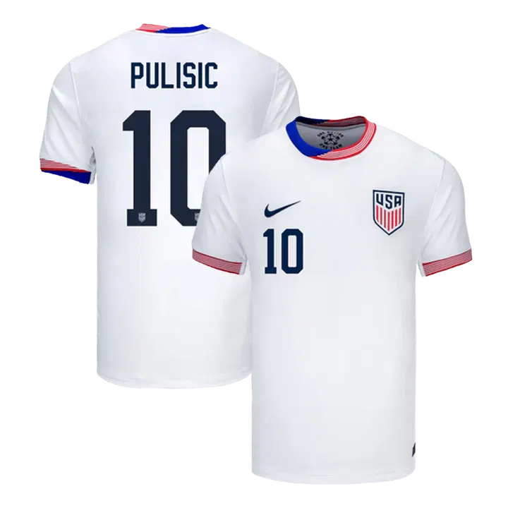 PULISIC #10 USA Home Soccer Jersey Copa America