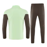 Real Madrid 1/4 Zip Tracksuit 2025/26 Green