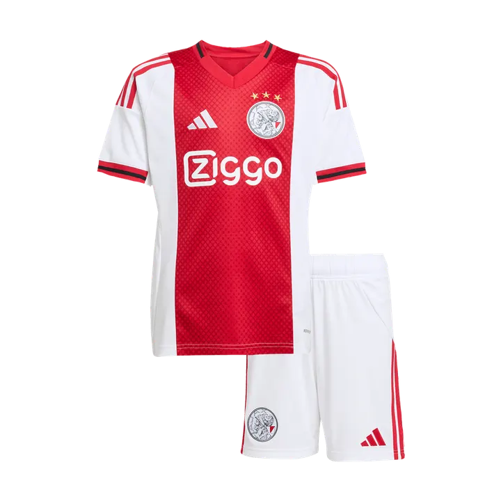 Ajax Home Kids Soccer Jerseys Kit 2025/26