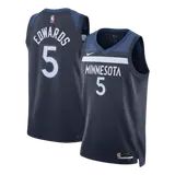 EDWARDS #5 Minnesota Timberwolves NBA Jersey - Icon Edition