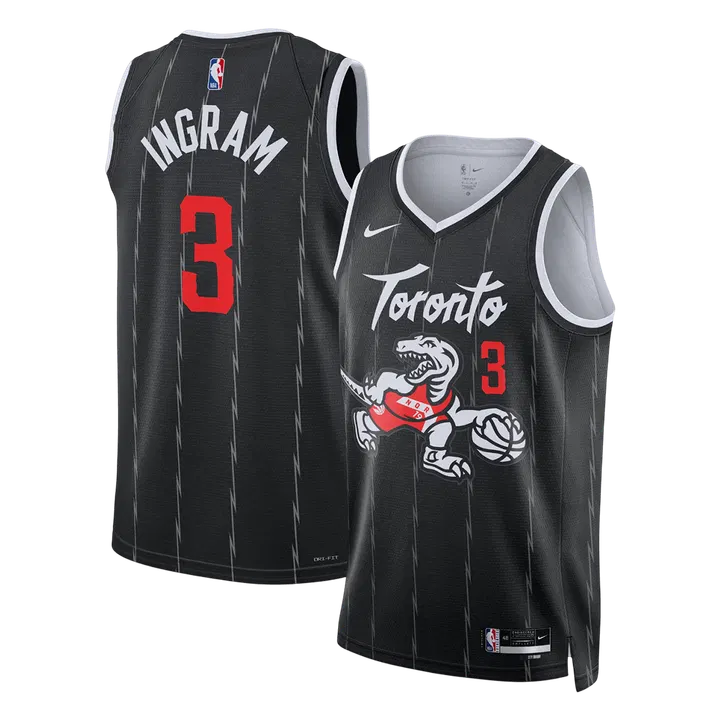 INGRAM #3 Toronto Raptors Swingman NBA Jersey - City Edition